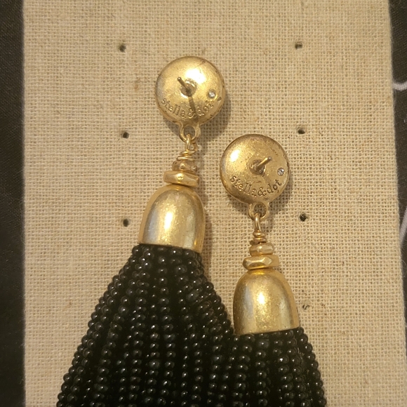 Stella & Dot Gita Tassel Earrings - Picture 5 of 5